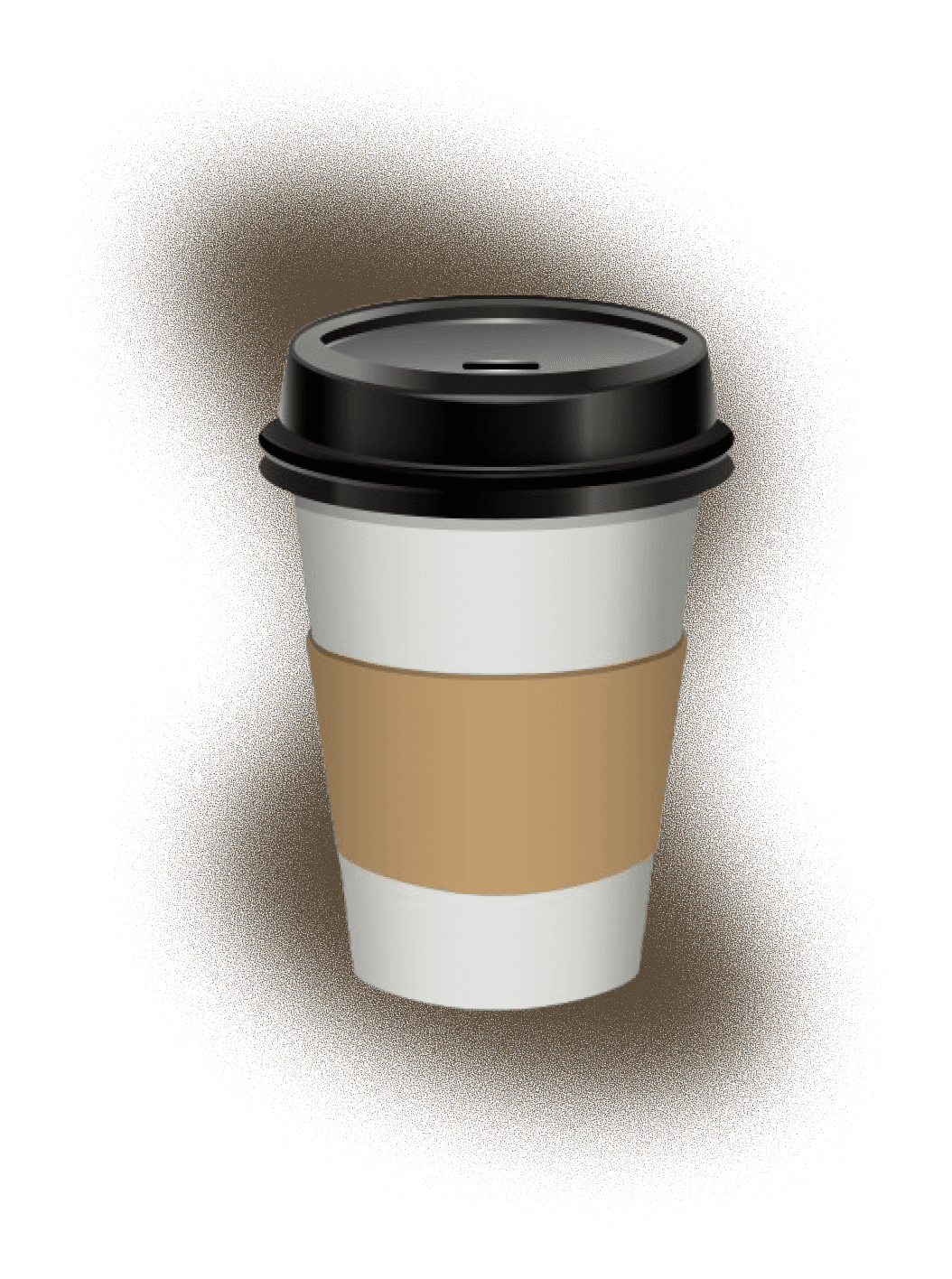 Coffee Cup with Shadow